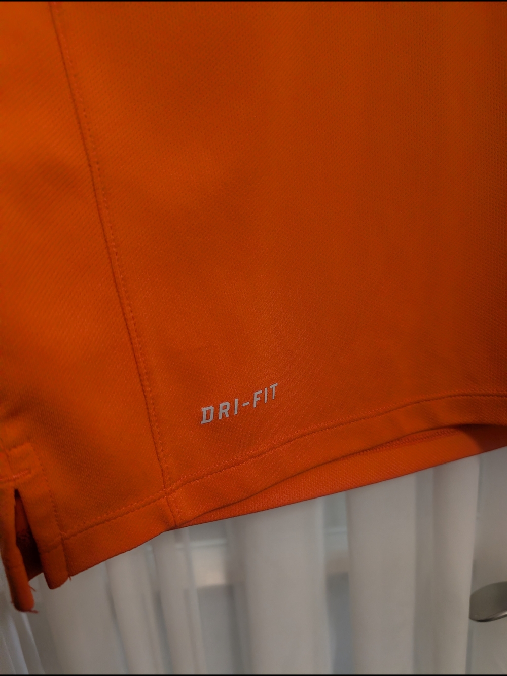 Nike Men’s Dri-FIT Orange Polo Shirt - Size XL EUC - Picture 7 of 13